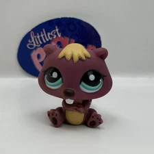 BEAVER #810 - Authentic Littlest Pet Shop - Hasbro LPS
