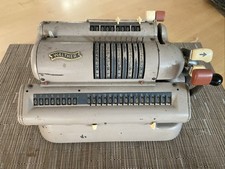 1950er WALTHER WSR 160 Rechenmaschine Calculator mechanisch voll funktionsfähig