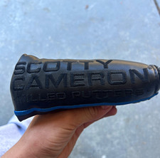 Scotty Cameron Club 19 Putter Headcover Black/Blue Golf Head Cover