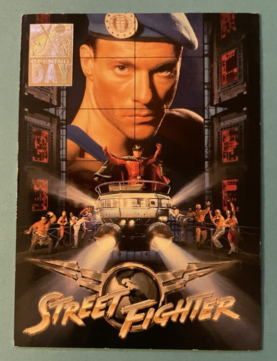 1994 Upper Deck, CapCom, Opening Day, Street Fighter Card