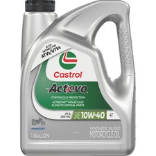 CASTROL 3601-0370 15D7D4 Act Evo® Semi-Synthetic 4T Engine Oil 10w-40 - 1 u.s.