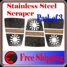 3 Scraper Oscillating Multi Tool Blade Milwaukee Ryobi Jobamx Performax Genesis