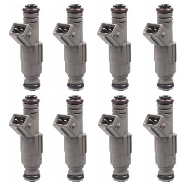 24lb 250cc NEW Fuel Injectors Matched Ford F250 F350 E250 7.5L 460ci V8