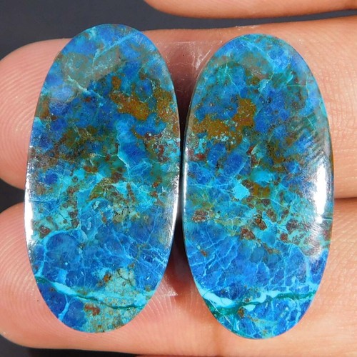 Loveliome - 10 Pietre Cabochon Ovali 18x13mm Per Gioielli Fai Da Te - Cristalli Piatti Per Orecchini, Anelli E Amuleti - 5
