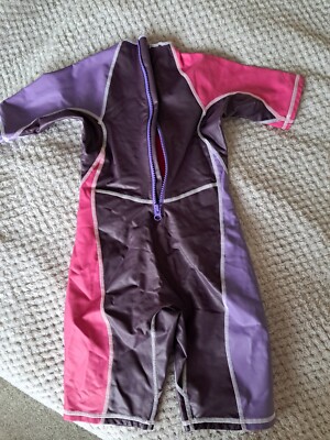 NABAIJI Kloupi Girls' Swim Shorty Purple Pink UK