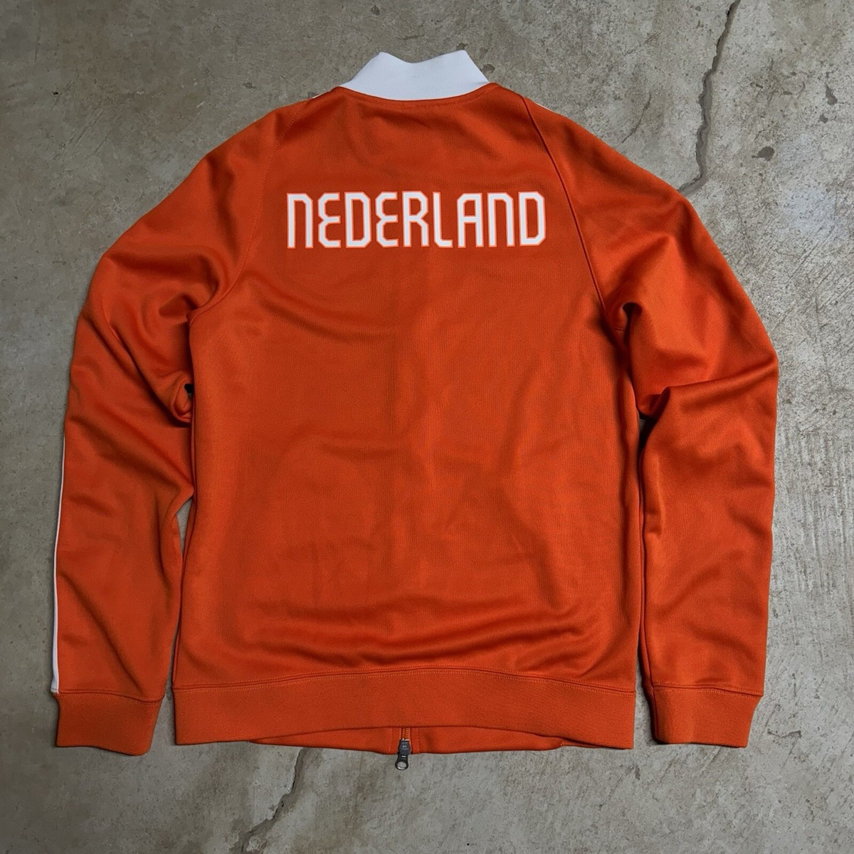 Nike Nederland KNVB National Team Orange Track Jacket Full