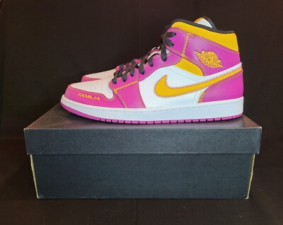 NIKE Air Jordan 1 Mid DOD Dia De Los Muertos DC0350-100 Men's SZ