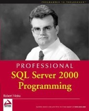 Professional SQL Server 2000 Programming, Vieira, Robert, 9780764543791