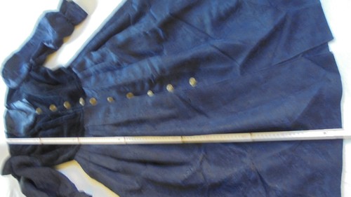 Damen Kleid - blau - Landhaus - Trachten - Samt, Your Sixth Sense Gr. 40 - Bild 4 von 7