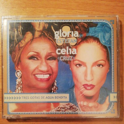 Gloria Estefan und Celia Cruz. Drei Weihwassertropfen. CDs. 4 Spuren....
