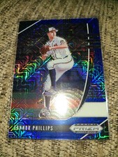 Connor Phillips 2020 Panini Prizm Draft Picks Blue Mojo Baseball Card PDP64