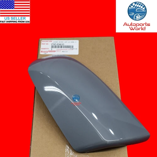 GENUINE TOYOTA TUNDRA SEQUOIA LEFT CEMENT GRAY 1H5 MIRROR COVER 87945-0C040-B3