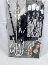 1920's Ladies Halloween Accessories Fab Flapper Charleston Girl Fun World