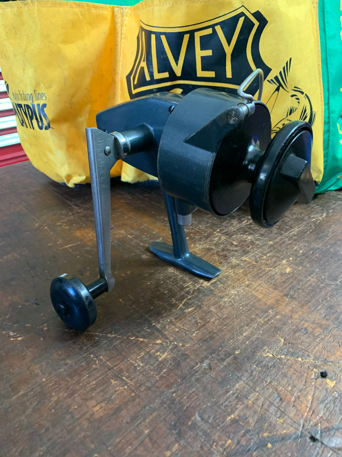 Vintage Bretton 904 spinning Reel LH Retrieve. Made in France Brevete S ...
