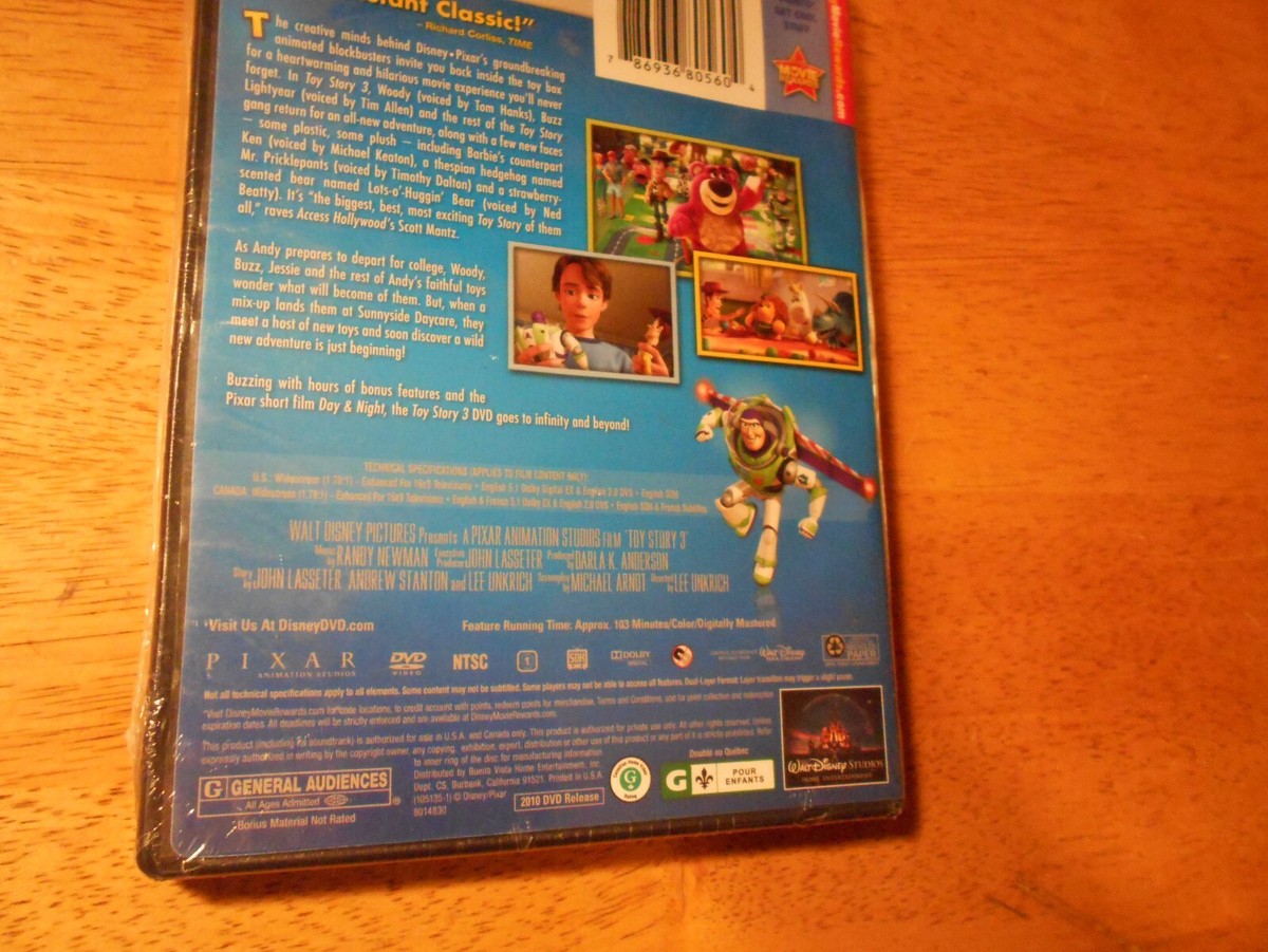 Disney Pixar Toy Story of Terror (DVD, 2014) Halloween; Tom Hanks