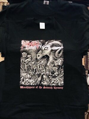 IMPIETY Whorshippers Shirt S, Azarath,The Chasm, Inquisition, Urgehal, Ensiferum