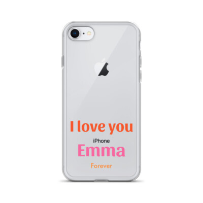 I love you Emma iPhone Case