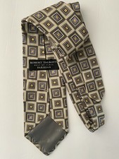 ROBERT TALBOTT SILK TIE 59 X 3.75" WIDE.NEW USA.