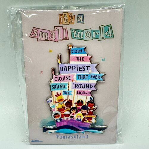 Spilla Tokyo Disney Resort WONDERBLES 3a Edizione It's A Small World - Foto 1 di 3