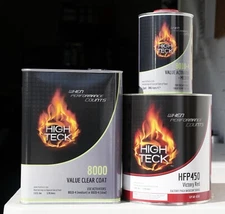 High Teck Victory Red Basecoat Paint & Clearcoat Gallon Kit! GM 9260