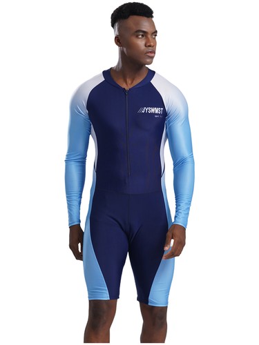 Costume da bagno uomo comprimibile canottaggio costume da bagno leggero skin - Foto 12 di 21