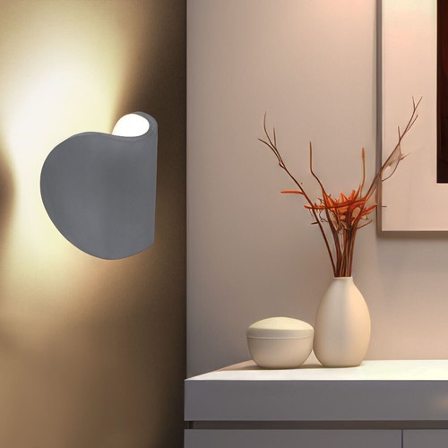 Wandleuchte Treppenhausleuchte Flurlampe LED Up Down Beton grau Wohnzimmerlampe - Bild 5 von 9