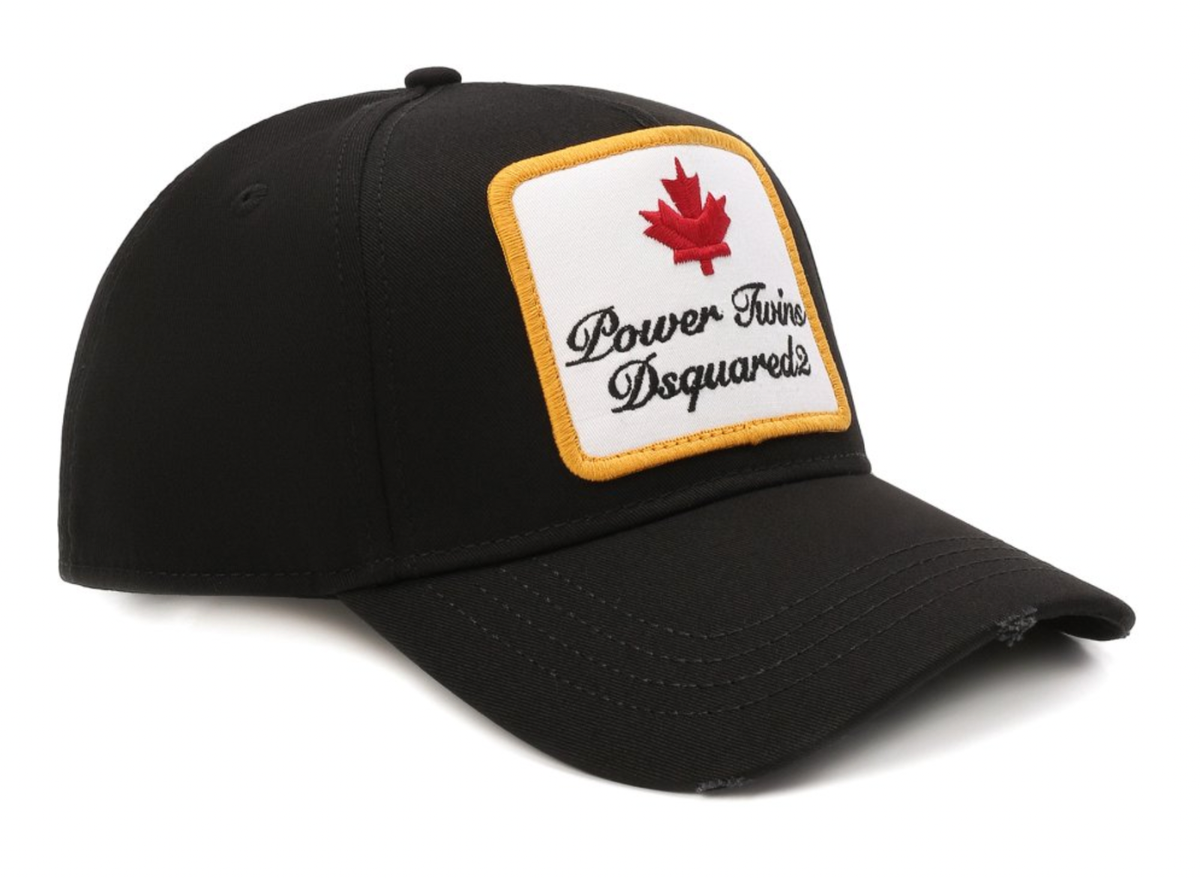Dsquared2 Power Twins Patch Logo Baseball Cap Hat New | eBay