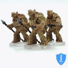 Tortle (spear) x3 - Volo & Mordenkainen's Foes #06 D&D Miniature