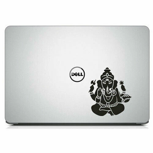 Ganesha Elephant Hindu Die Cut Vinyl Decal Sticker for Macbook Air Pro Laptop - Image 4 of 4