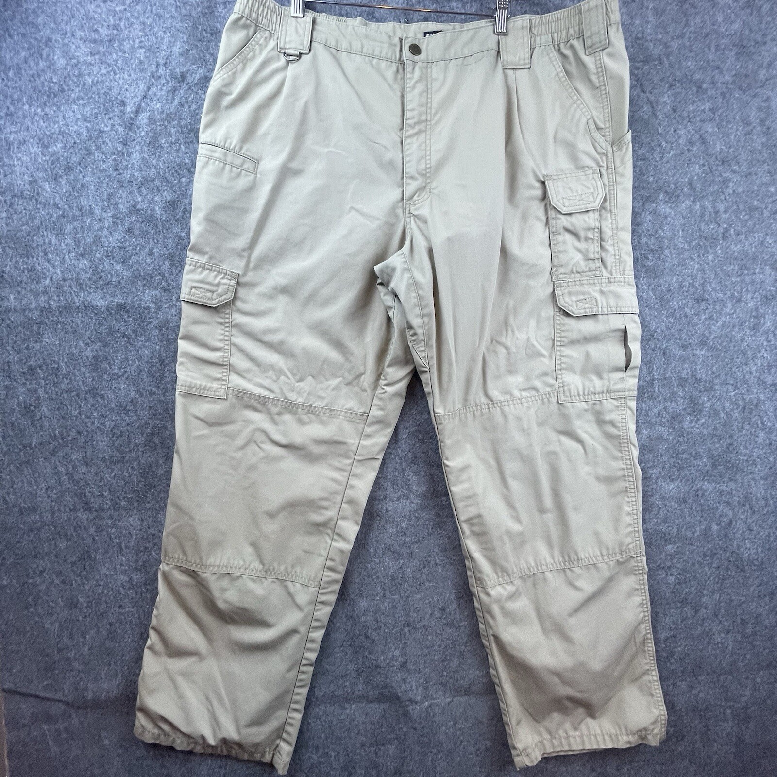 5.11 Tactical Pants Mens 42 Khaki Ripstop Cargo Straight