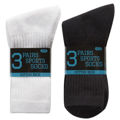 12 Paar Jungen Kinder baumwollreiche Sportsocken Alltagskleidung Sport Schulsocken 