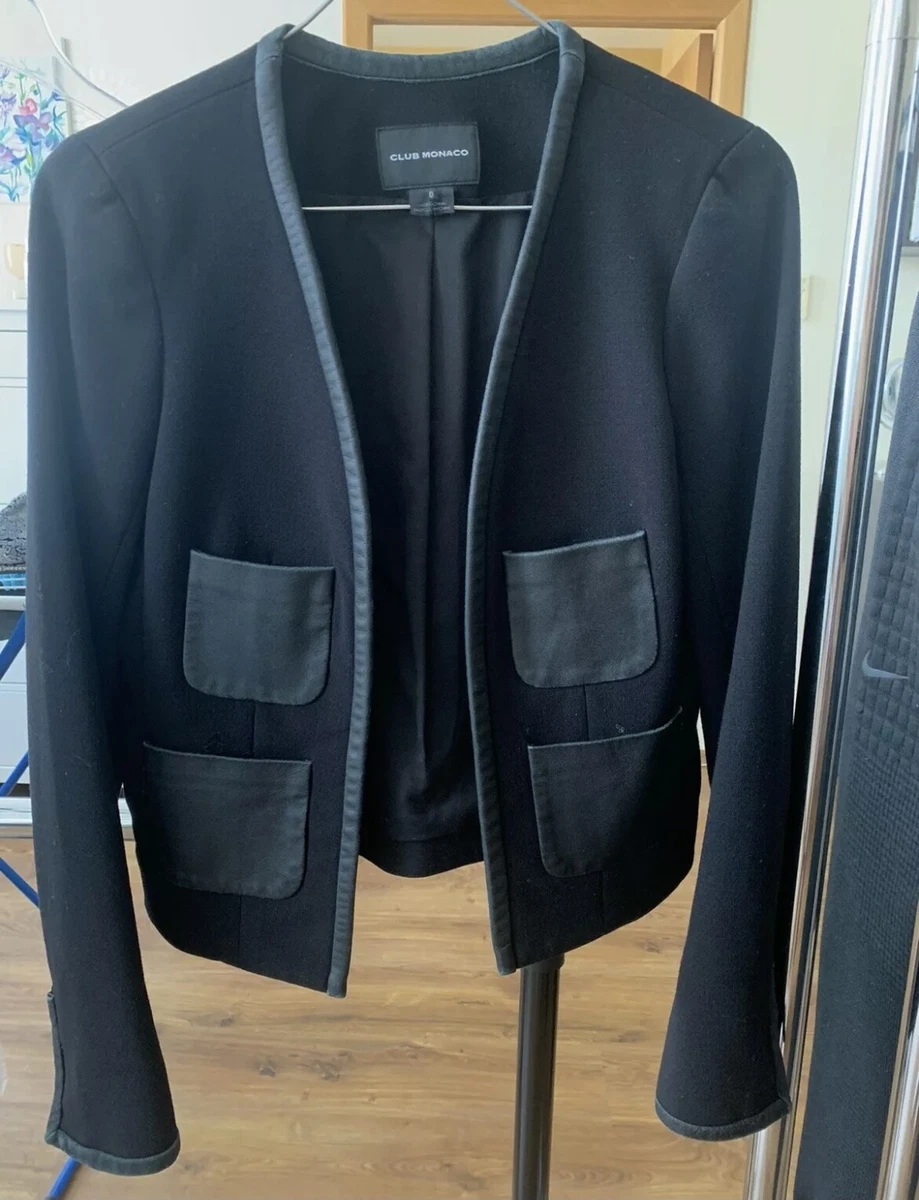 Club monaco black clearance blazer