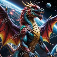 Dragon - Digital AI Art Image (4k HD) High Resolution Print Download