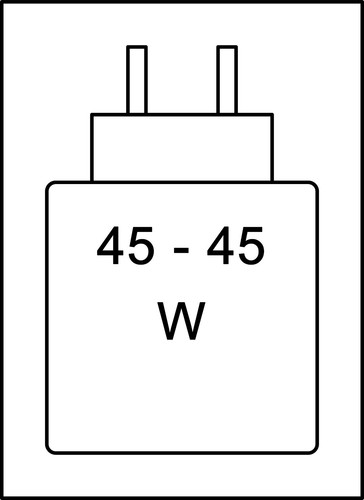 ALIMENTATORE CARICA BATTERIE PER ACER ASPIRE 3 A315-21 A315-21-95M0 - Foto 3 di 3