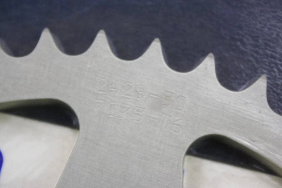 93-11 PIÑÓN TRASERO ALUMINIO YAMAHA YZ80 YZ85 Y 82-10 SUZUKI RM80 RM85 428 50T Foto 4 de 4