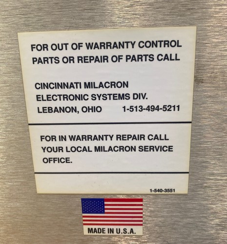 Cincinnati Milacron 3-531-3849A Module Board W/Chassis - 第 7/8 張圖片