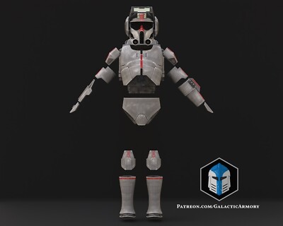 Bad Batch Tech Armor (ohne Helm) - Galactic Armory - DIY