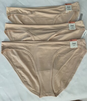 Jenni Women's Bikini Underwear, 3 Pair Included, Chai, XXX-Large