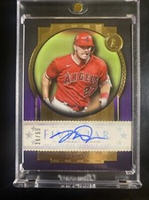 Mike Trout Five Star Auto Card /50 Purple Angels MLB HOF 