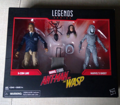 NEW Marvel Legends Series - X-Con Luis &Marvel's Ghost - Ant-Man & The Wasp