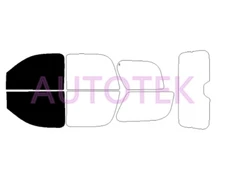 PreCut Film Front Two Door Windows Any Tint Shade For GMC Yukon 2007-2014