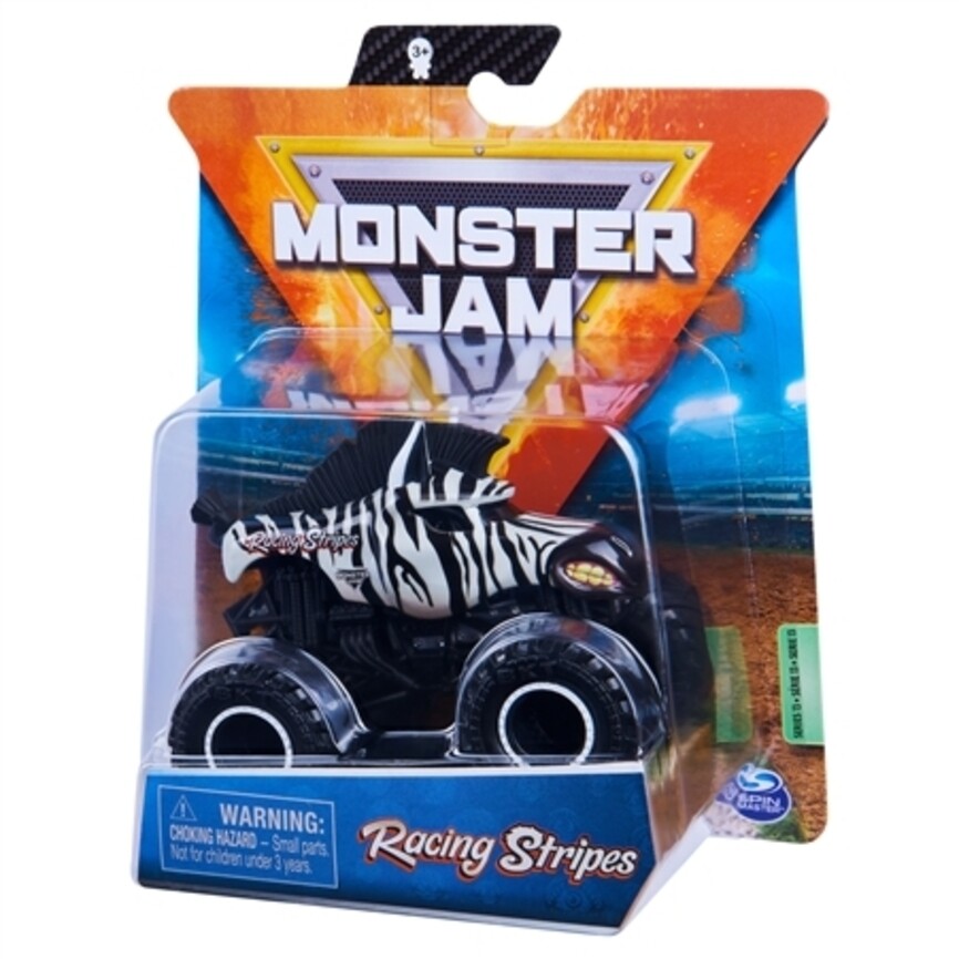 2020 Monster Jam Racing Stripes Zebra Monster Truck 1:64 Scale | eBay