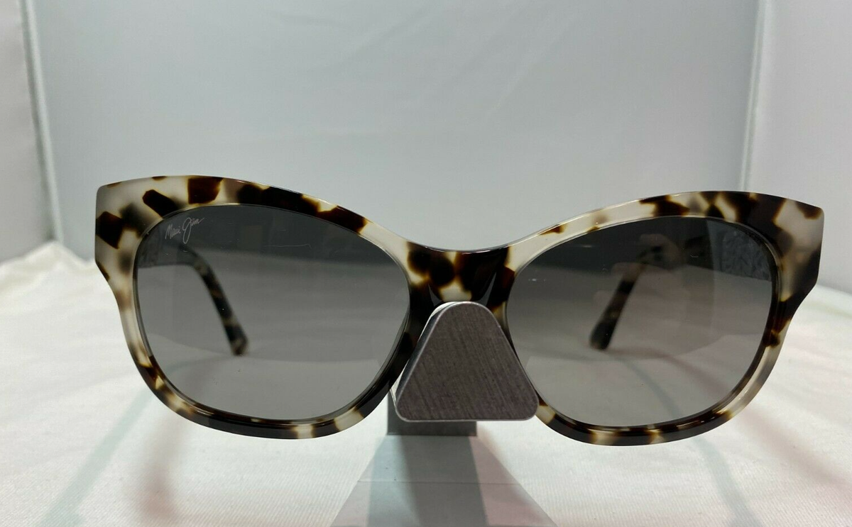 Maui Jim MONSTERA LEAF Mj 747-05T White Tokyo with 24K White Gold FRAME MAUI JIM MONSTERA LEAF MJ 747-05T TOKYO WHITE | Mercari main image 4