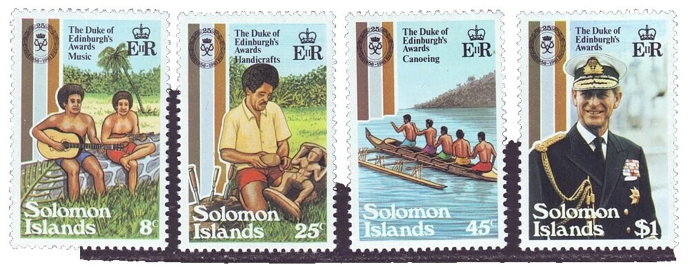 Estampillas de la realeza de Salomón Islander (1978-presente)