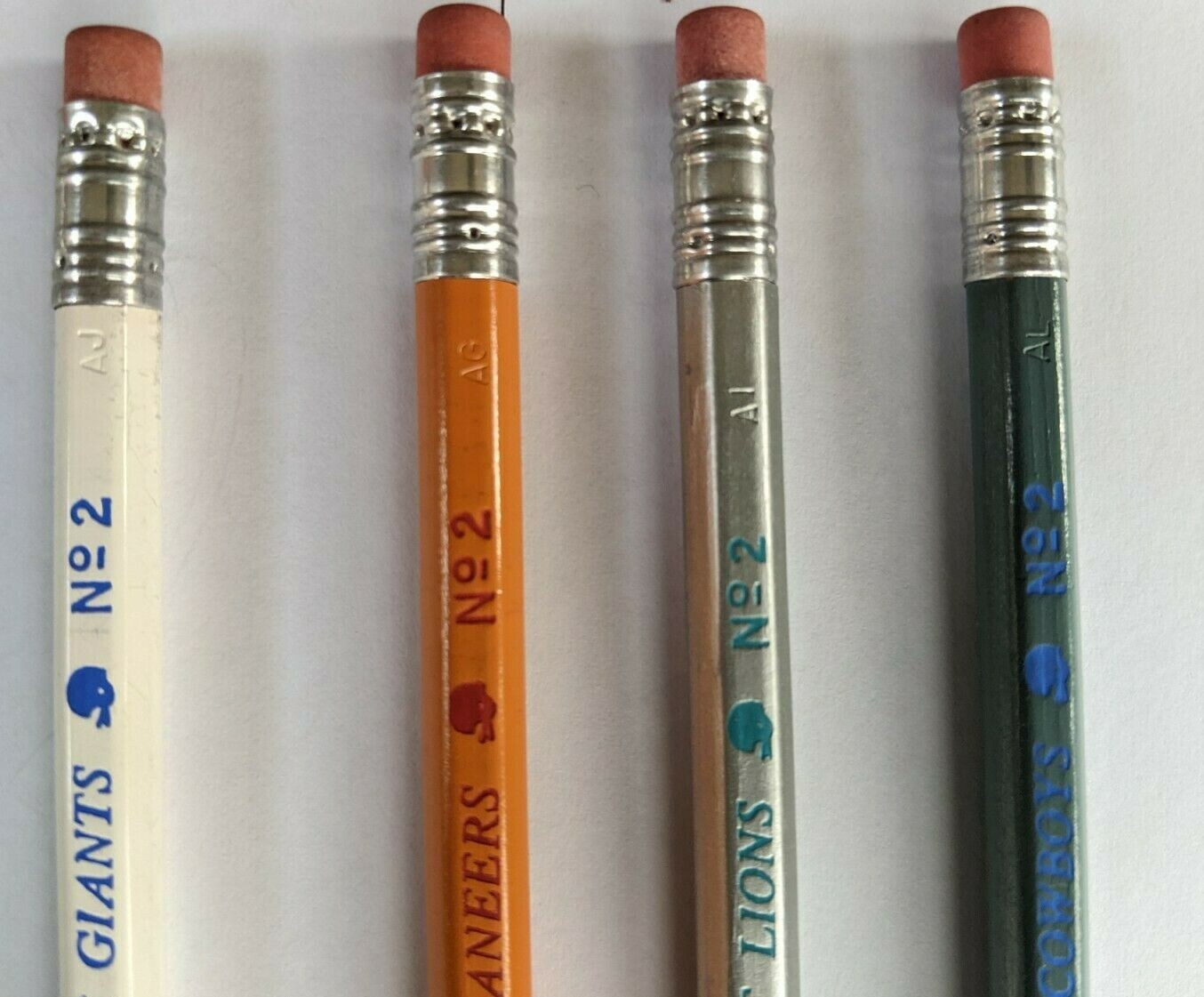 [NOS] 1970's NFL Football Team Pencils [CHOICE OF TEAMS] Faber Castell