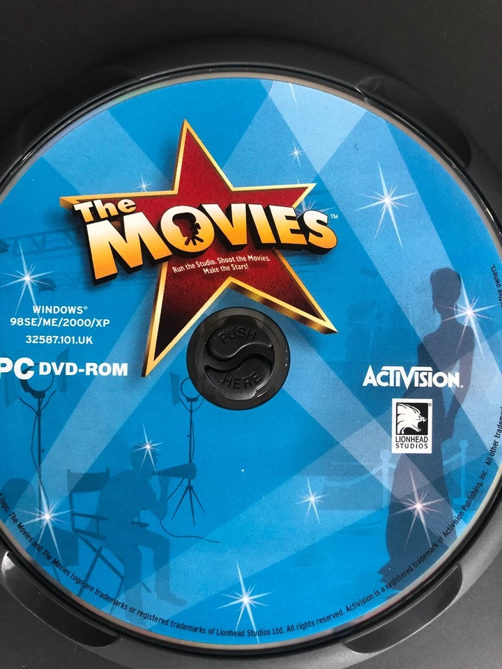 Original Boxed PC The Movies DVD ROM Game 2005 Windows 12+ Activision Classic - Image 2 of 4