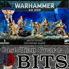 Warhammer 40K Adeptus Custodes Custodian Guard Squad BITS Games Workshop