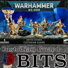 Warhammer 40K Adeptus Custodes Custodian Guard Squad BITS Games Workshop