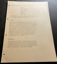 RARE Vintage 1970 Audi Line-Up Press Release ...