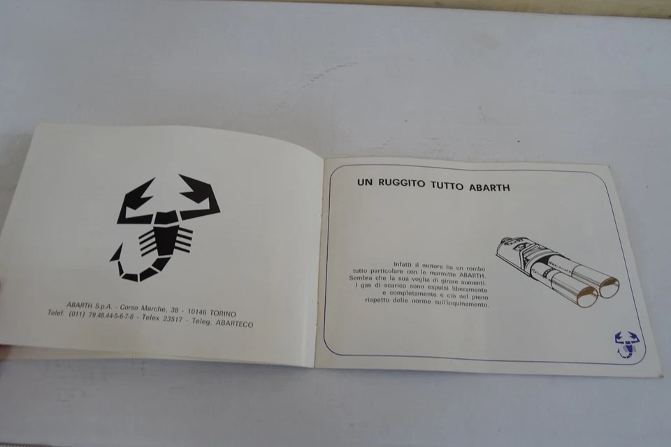 manuale Abarth ricambi e accessori world champion rally 1977 - Immagine 3 di 4